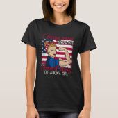 Classy Sassi And A Bit Smart Assi Oklahoma Girl T-shirt (Voorkant)