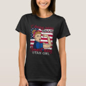 Classy Sassi And A Bit Smart Assi Utah Girl  1 T-shirt (Voorkant)