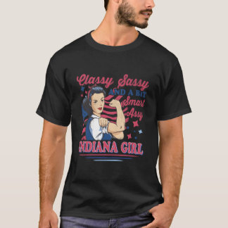 Classy Sassy And A Bit Sm Assy Indiana T-shirt