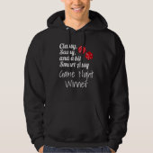 Classy Sassy And A Bit Smart Assy Game Night Winne Hoodie (Voorkant)