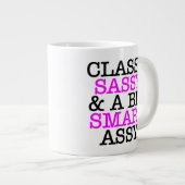 Classy Sassy and A Bit Smart Assy Jumbo Mug Grote Koffiekop (Voorkant rechts)