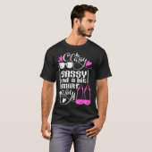 Classy Sassy and a Bit Smart Assy Womens Cute Flir T-shirt (Voorkant volledig)