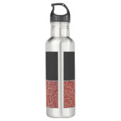 Classy Sassy Boss Lady Grappig Quote Gepersonalise Waterfles (Achterkant)