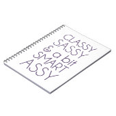 Classy Sassy en Bit Smart Assy Notitieboek (Linkerzijde)