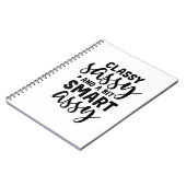 Classy Sassy en Bit Smart Assy Notitieboek (Linkerzijde)