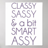 Classy Sassy en Bit Smart Assy Poster (Voorkant)
