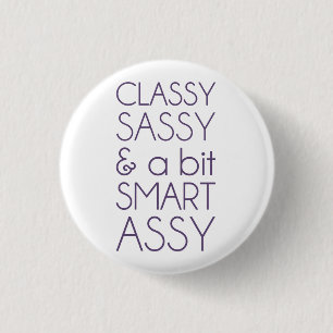 Classy Sassy en Bit Smart Assy Ronde Button 3,2 Cm