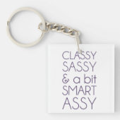 Classy Sassy en Bit Smart Assy Sleutelhanger (Voorkant)