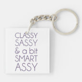 Classy Sassy en Bit Smart Assy Sleutelhanger (Achterkant)