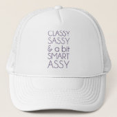 Classy Sassy en Bit Smart Assy Trucker Pet (Voorkant)