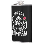 Classy Sassy en een beetje slechte Assy Sassy Frie Heupfles (Links)