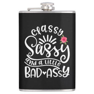 Classy Sassy en een beetje slechte Assy Sassy Frie Heupfles
