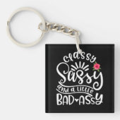 Classy Sassy en een beetje slechte Assy Sassy Frie Sleutelhanger (Voorkant)