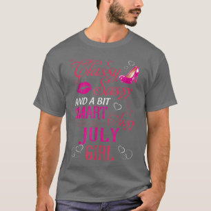 Classy Sassy en een beetje slim meisje uit juli T-shirt