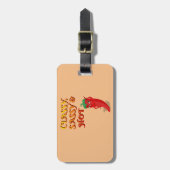Classy Sassy en Hot Pepper Diva Bagagelabel (Voorkant verticaal)