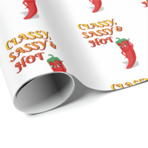 Classy Sassy en Hot Pepper Diva Cadeaupapier