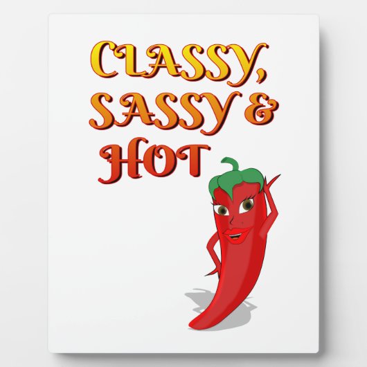 Classy Sassy en Hot Pepper Diva Fotoplaat (Voorkant)