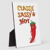 Classy Sassy en Hot Pepper Diva Fotoplaat (Zijkant)
