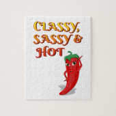 Classy Sassy en Hot Pepper Diva Legpuzzel (Verticaal)