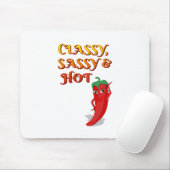 Classy Sassy en Hot Pepper Diva Muismat (Met muis)