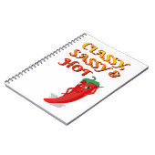 Classy Sassy en Hot Pepper Diva Notitieboek (Linkerzijde)