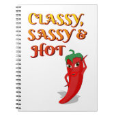 Classy Sassy en Hot Pepper Diva Notitieboek (Voorkant)