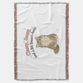 Classy, Sassy & Smart-Assy Cat Design Deken (Voorkant Verticaal)