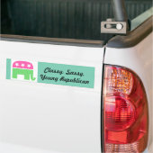 Classy, Sassy, Young Republican Bumpersticker (Op Truck)