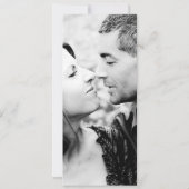 Classy Save the Date Wedding Invitation (Achterkant)