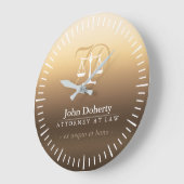 Classy Scales of Justice | Lawyer Best Grote Klok (Hoek)