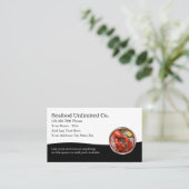 Classy Seafood Restaurant en Distributeur Visitekaartje (Staand voorkant)