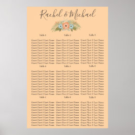 Classy Seashore-thema Poster