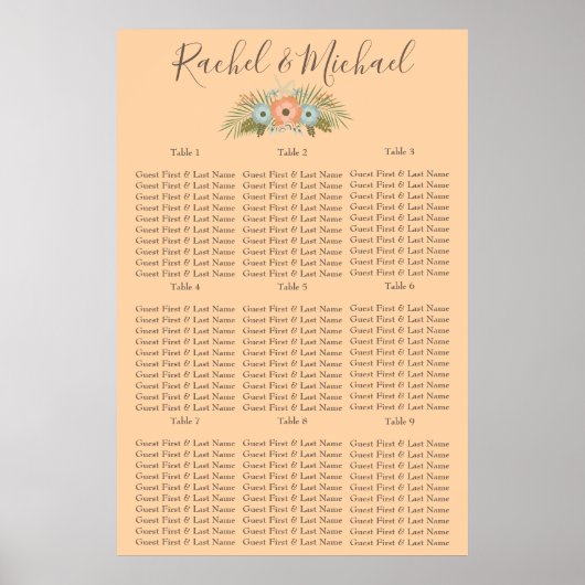 Classy Seashore-thema Poster (Voorkant)