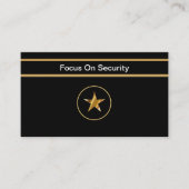 Classy Security Service-Visitekaartjes Visitekaartje (Voorkant)
