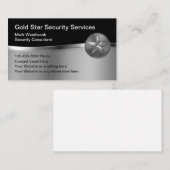 Classy Security Services Star-Visitekaartje Visitekaartje (Voorkant / Achterkant)