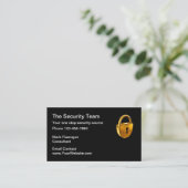 Classy Security Services Visitekaartje (Staand voorkant)