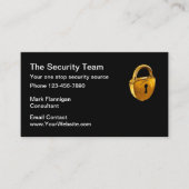 Classy Security Services Visitekaartje (Voorkant)