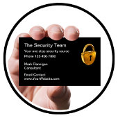 Classy Security Services Visitekaartje