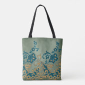 Classy Seek God First Floral Tote Bag (Achterkant)