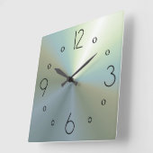 Classy Sfeervol Zilveren Effect Gewone wandklokken (Hoek)