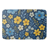 Classy Shabby Chic Franse Floral Art Patroon Dekbe Badmat (Voorkant)