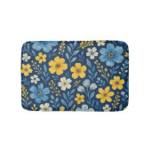 Classy Shabby Chic Franse Floral Art Patroon Dekbe Badmat (Voorkant)