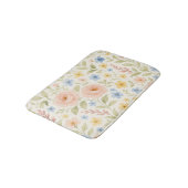 Classy Shabby Chic Franse Floral Art Pattern Badmat (Gekanteld)