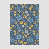 Classy Shabby Chic Franse Floral Art Pattern Tissuepapier (Voorkant)