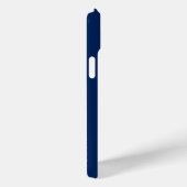 Classy Sharp Dark Blue & White, aangepaste jumbona Case-Mate iPhone Case (Achterkant / Rechts)