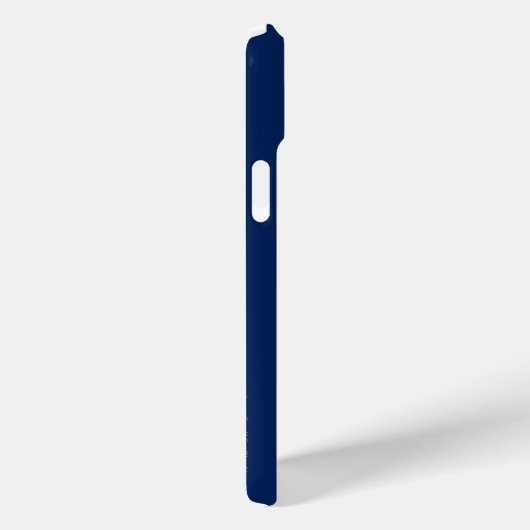 Classy Sharp Dark Blue & White, aangepaste jumbona Case-Mate iPhone Case (Achterkant / Rechts)