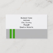 Classy Shoe Boutique - zwart en groen Visitekaartje (Achterkant)