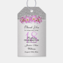 Classy Silver en Belladonna Lilies 18th Birthday