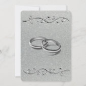 Classy Silver-Jubileum Kaart (Achterkant)