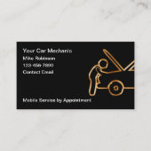 Classy Simple Car Automotive visitekaartjes (Voorkant)